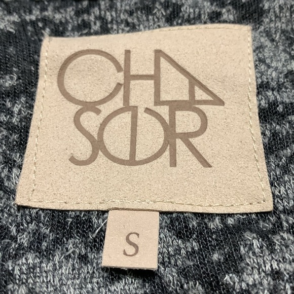 Chaser Burnout Moto Sweater Jacket S - Picture 5 of 10